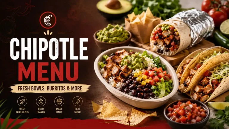 Chipotle Menu 2026