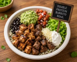 Double Protein Burrito Bowl