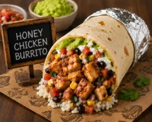 Honey Chicken Burrito