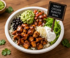Honey Chicken Burrito Bowl